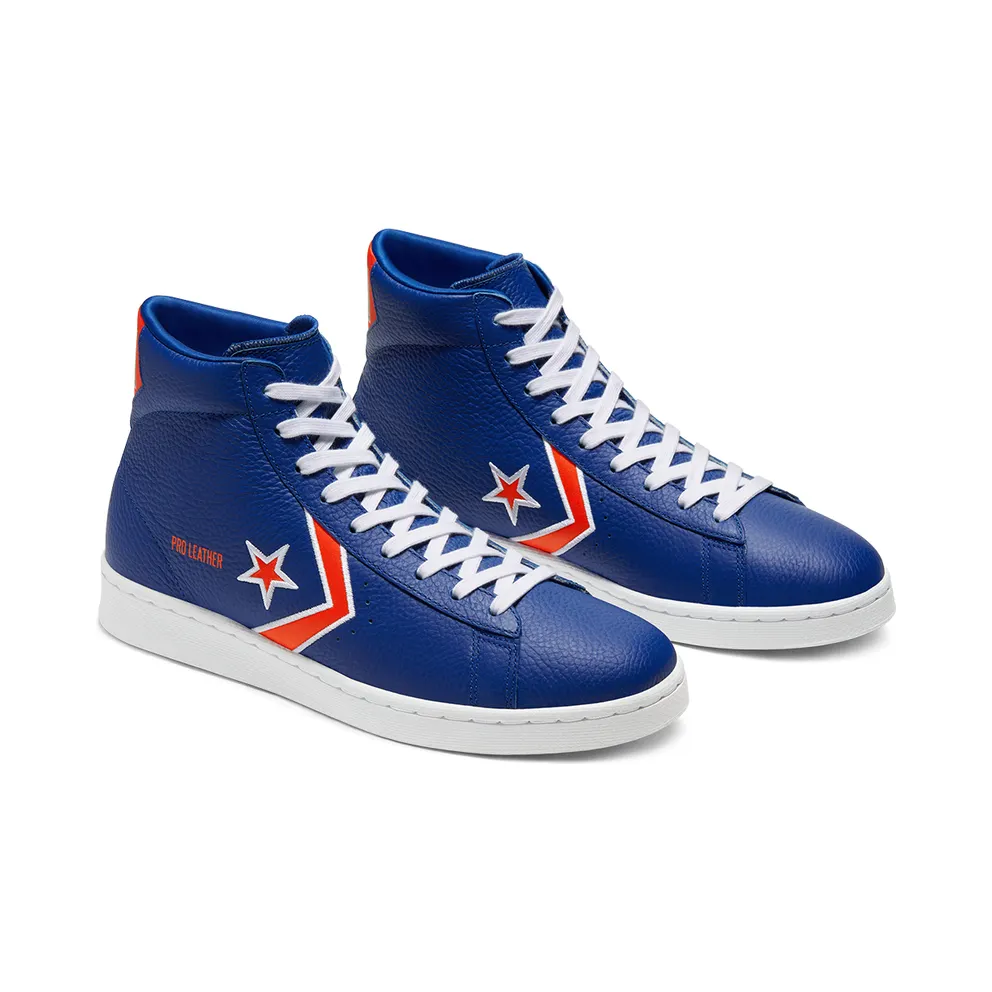 Converse Pro Leather Breaking Down Barriers Knicks Rush Blue/Brilliant Orange (166809C)
