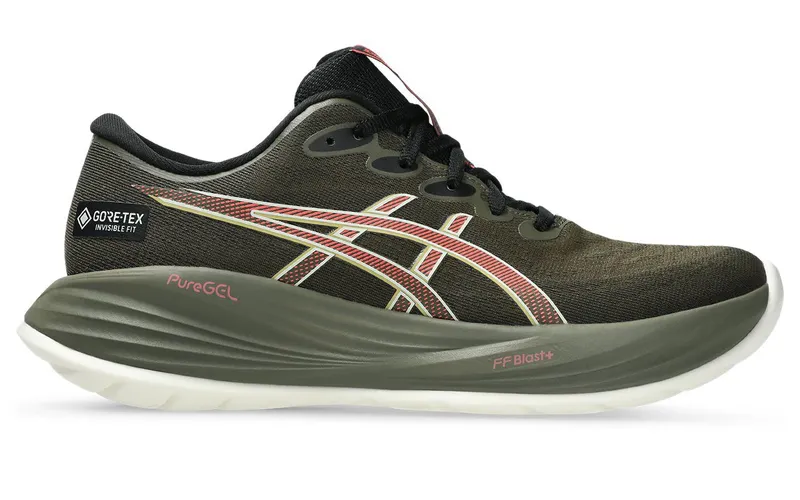 ASICS Gel-Cumulus 27 Gore-Tex Brown Stone Dark Pink Clay (1012B834-200)