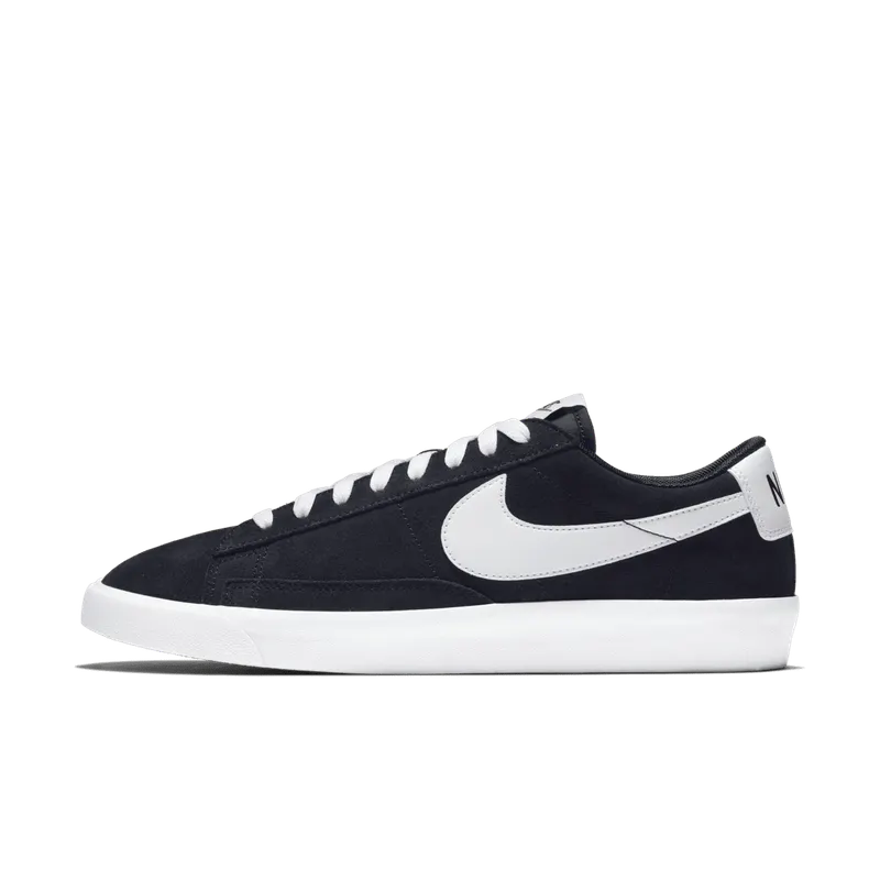 Nike Blazer Low Premium Vintage Suede Black (538402-004)
