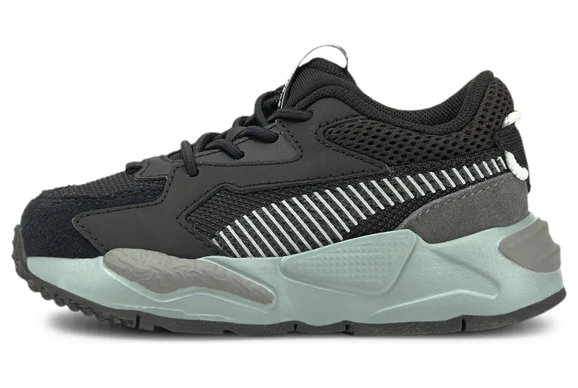Puma RS-Z College met alternatieve sluiting baby’s Grijs/Zwart (382684-04)