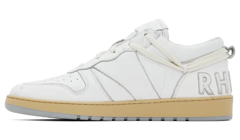 Rhude White Rhecess Low Sneakers (RHPF22FO04178377) (3)