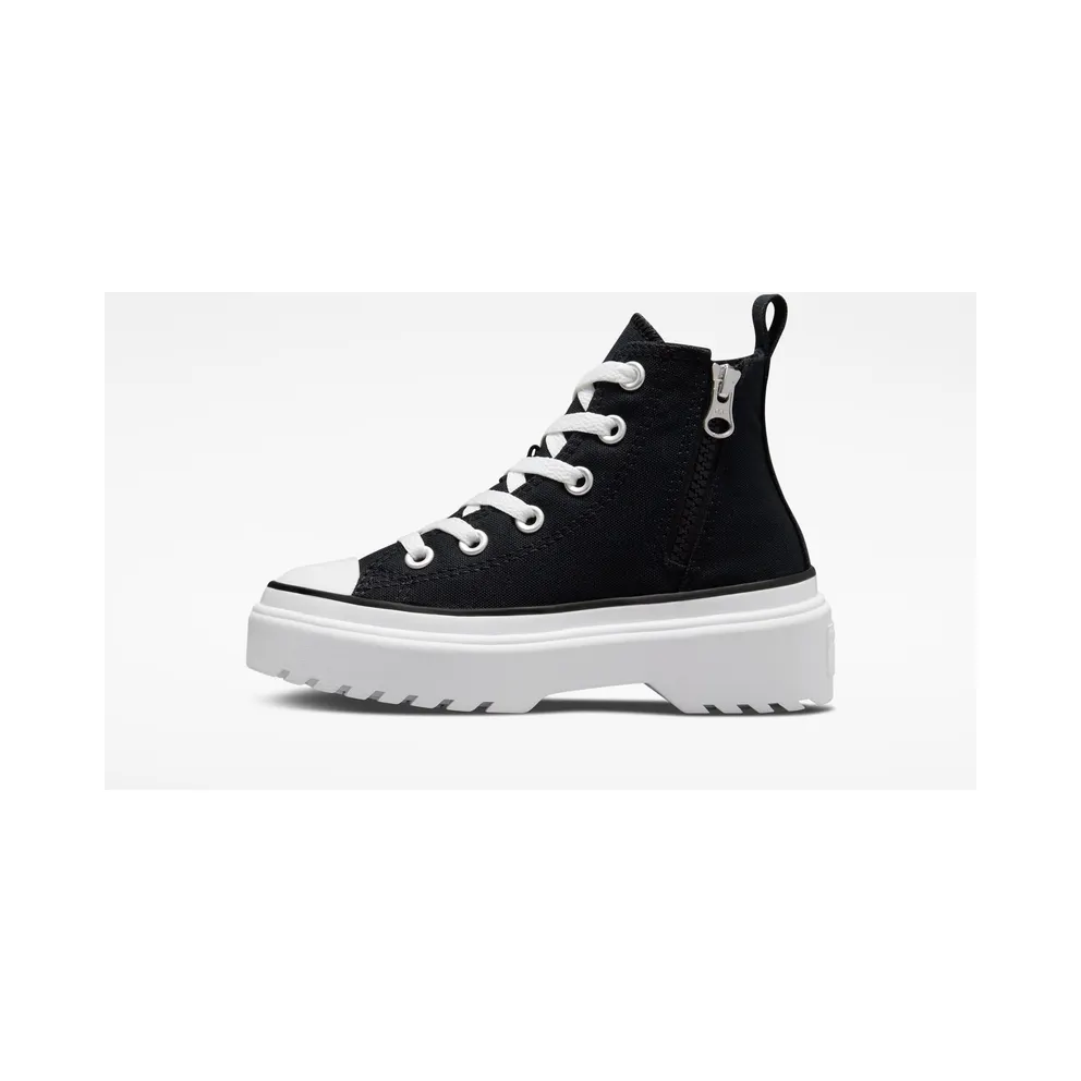 Converse Chuck Taylor All Star Lugged Lift Platform Canvas Black/Black/White (A03846C)