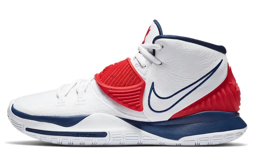 Kyrie 6 Wit – “White / White” (BQ4630-102)