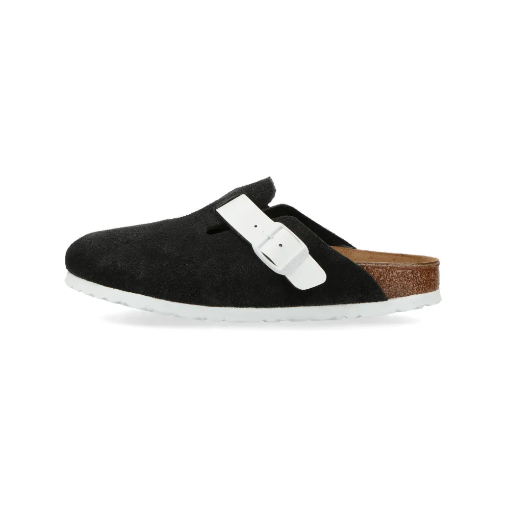 Birkenstock Boston VL W (Black / White) – 1025937