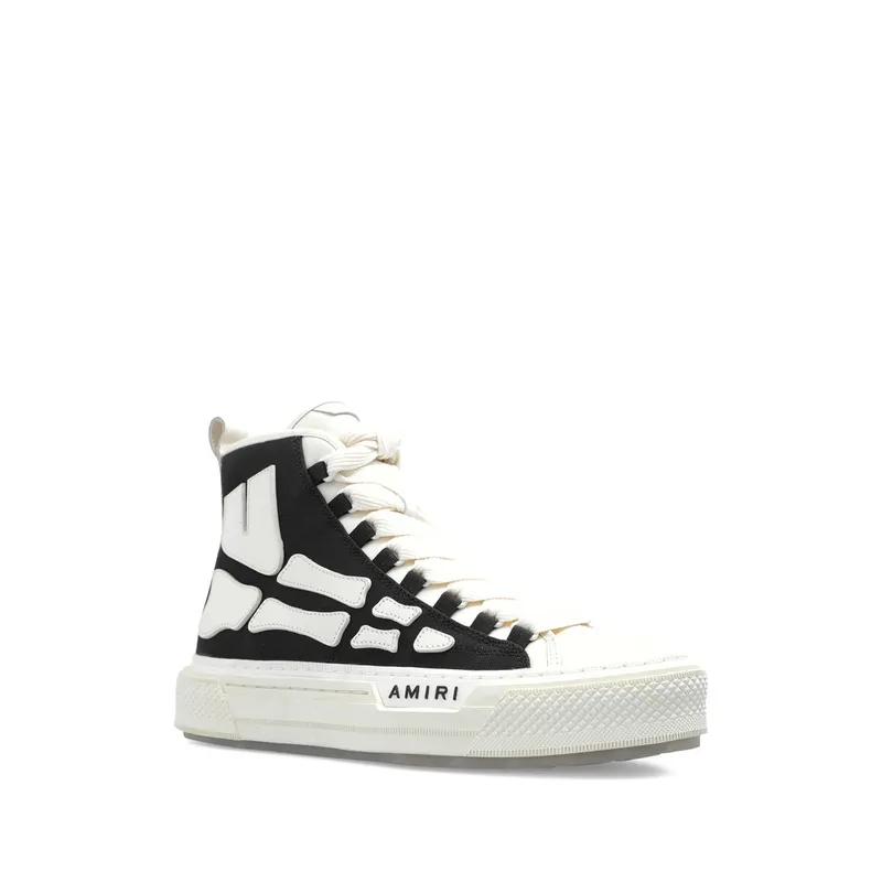Amiri Skel Court Hi “Black/White” (AMFOSR1149 001)