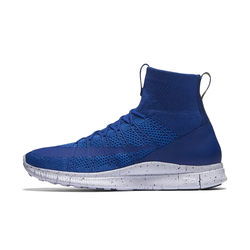 Nike  Free Mercurial Superfly Game Royal Game Royal/White-Photo Blue-Gold Lead (805554-400)