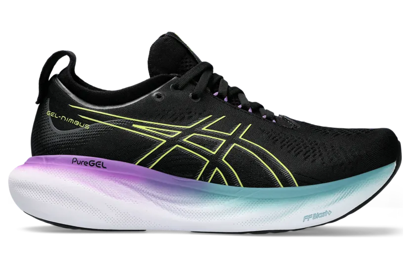 Asics Gel-nimbus 25 Black/Glow Yellow (1012B356.004)
