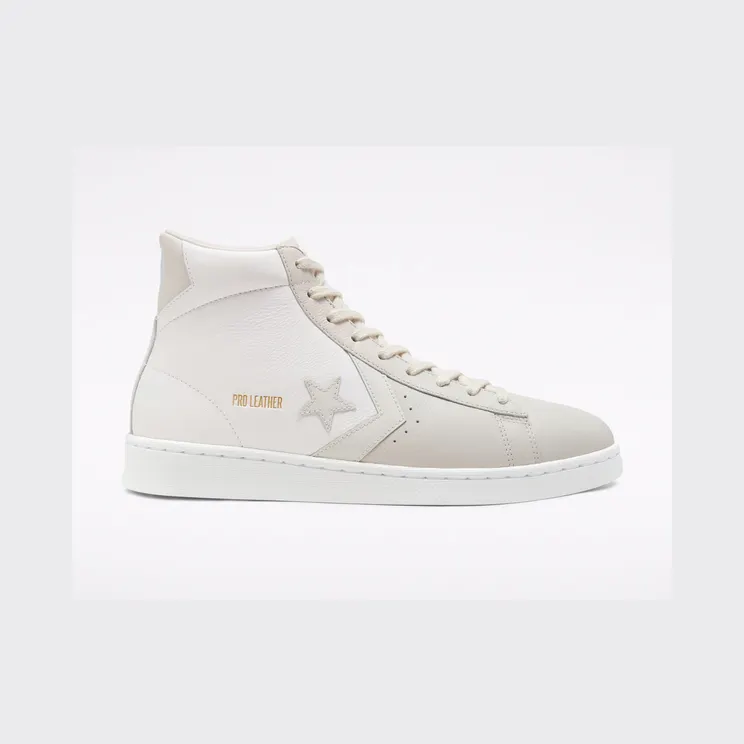 Converse Pro Leather High ‘Pale Putty’ White/Pale Putty/White (167817C)