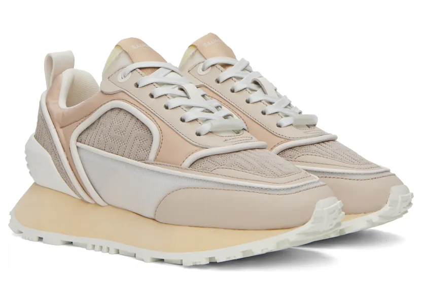 Balmain Racer Low-Top “Beige” (YN0VK704TNTM) (4)