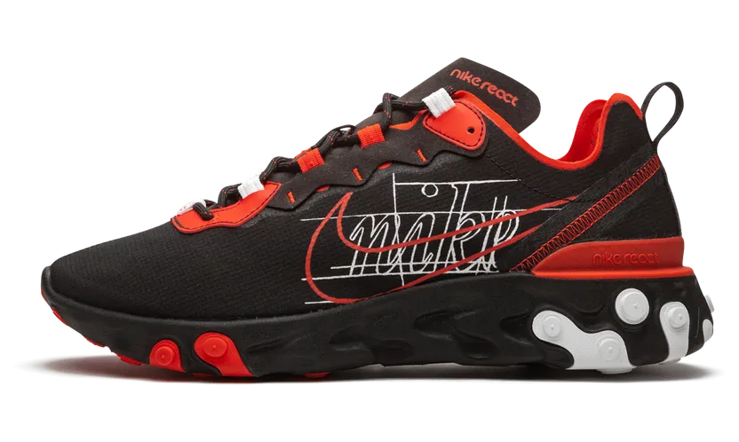Nike React Element 55 ‘Script Swoosh’ (2019) (CK9285-001)