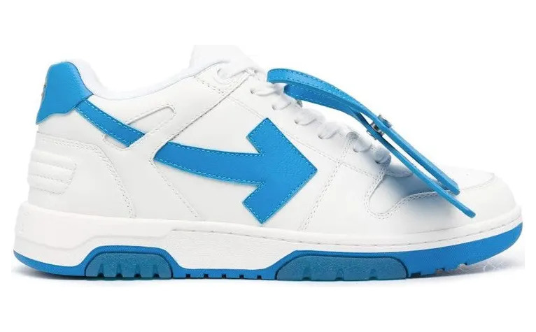 OFF-WHITE Out Of Office OOO Low White Blue (FW22) (OMIA189F22LEA0010145)