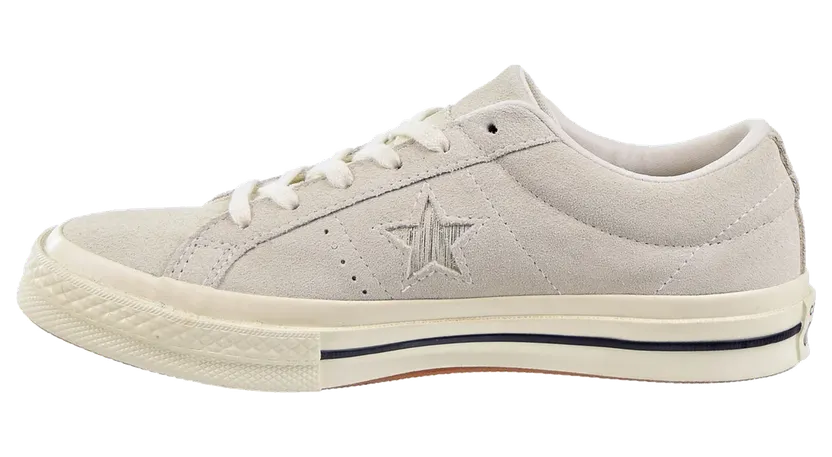 Converse One Star OX “Egret/Gold/Black” (161542C)