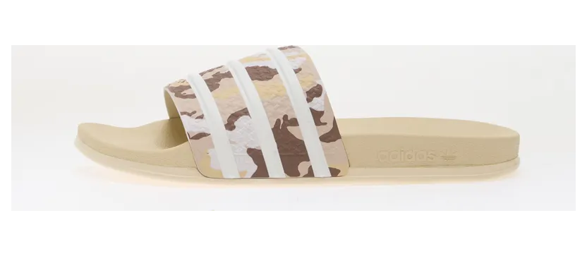 Adidas Adilette Wonder White / Cloud White / Trace Brown