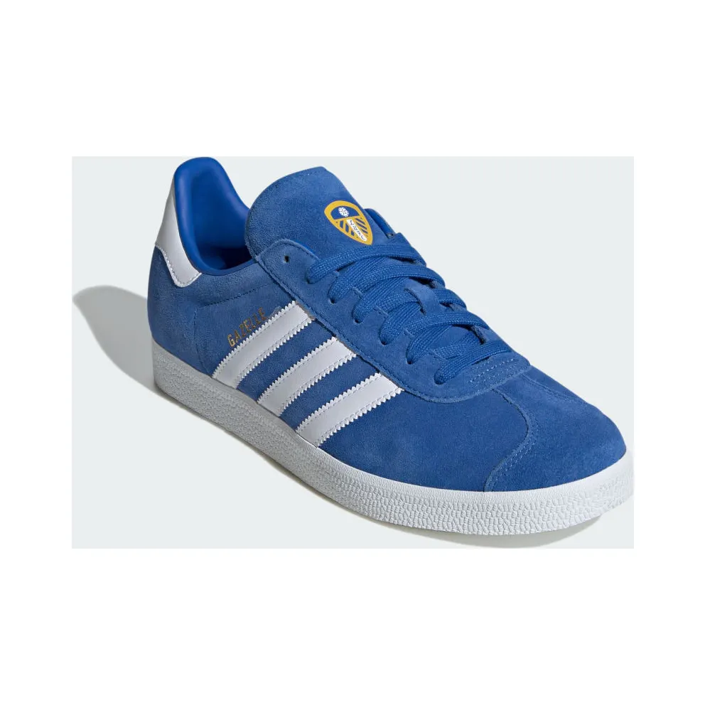 adidas Gazelle Leeds United FC Blue / Cloud White / Gold Metallic (IE8497)