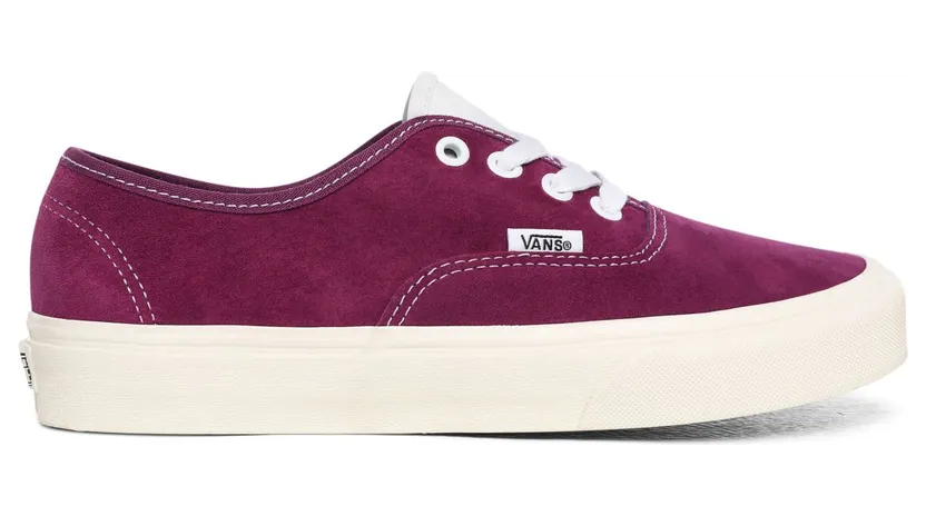 VANS Authentic Schoenen Van Varkenssuède (Paars)