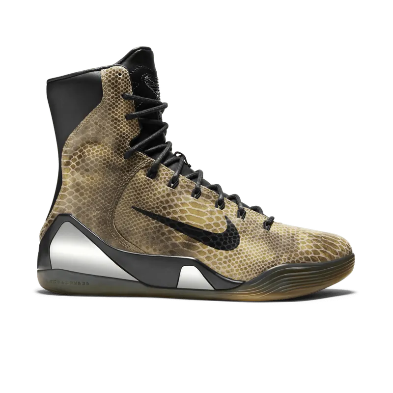 Nike Kobe 9 EXT High Snakeskin Black/Black (716616-001)