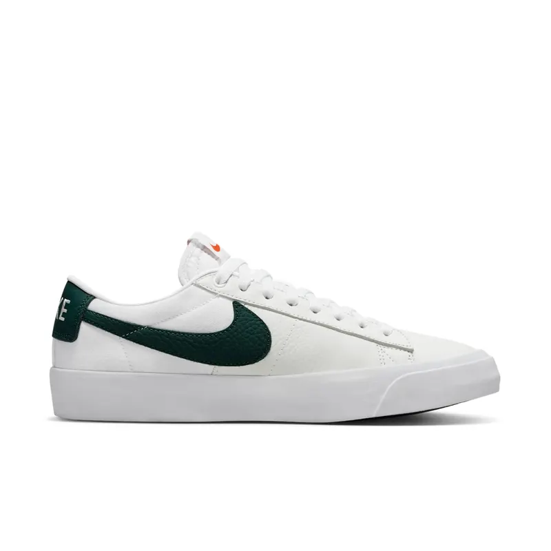 Nike SB Zoom Blazer Low GT “Orange Label – White / Pro Green” (DR9099-100)