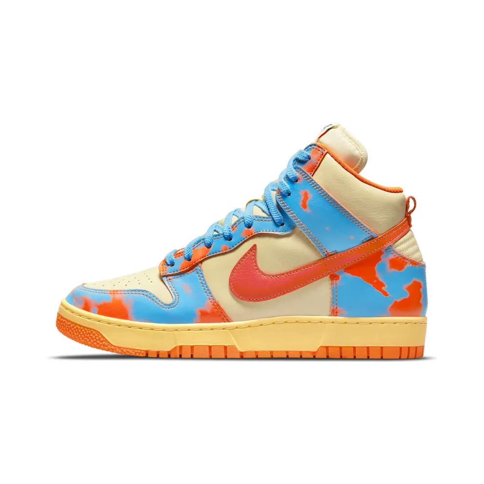 Nike Dunk High 1985 Orange Acid Wash – “Orange / Blue” (DD9404-800)