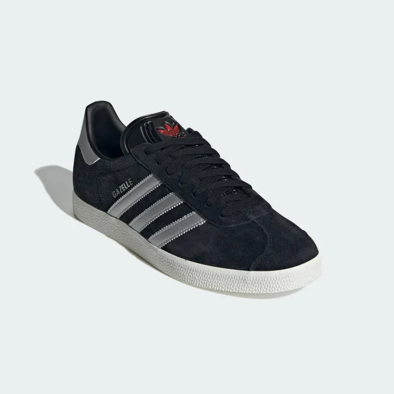 adidas Gazelle Core Black / Silver Metallic / Off White (IF1826)