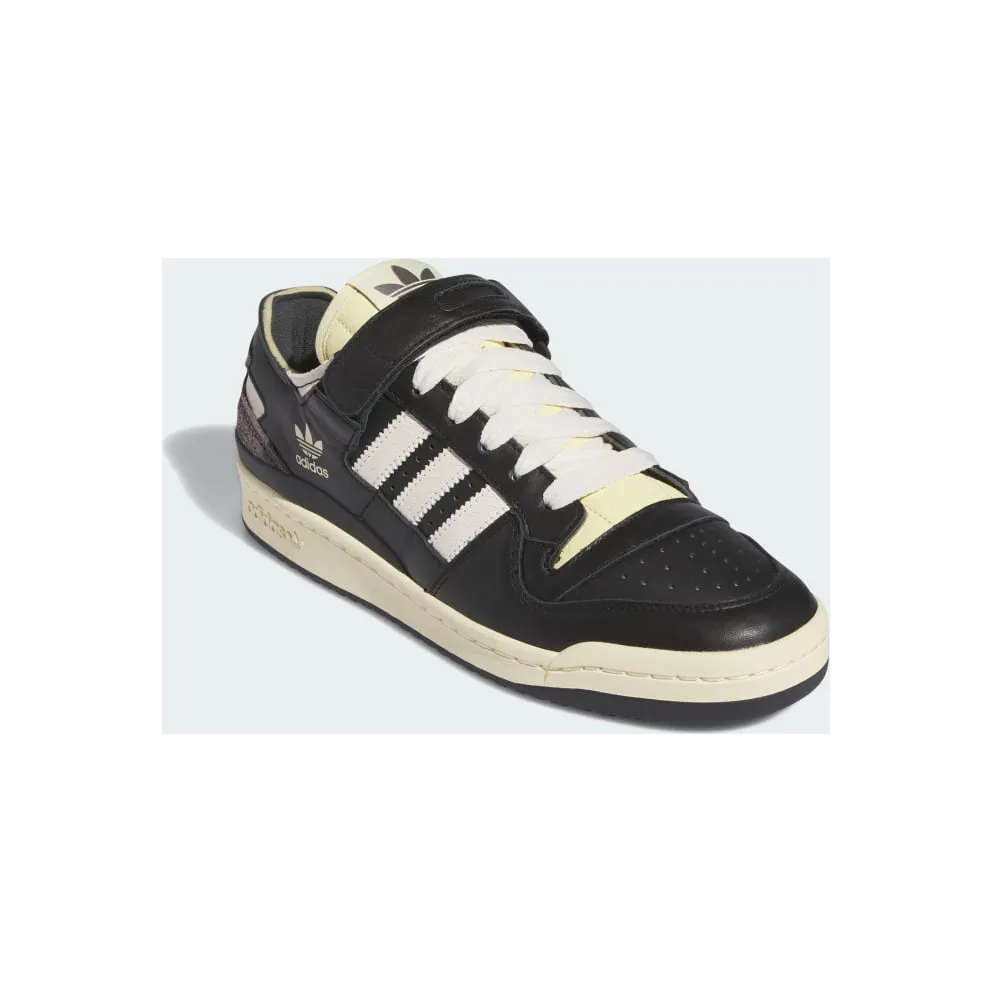 adidas Forum 84 Low Core Black / Cream White / Easy Yellow (IE3206)