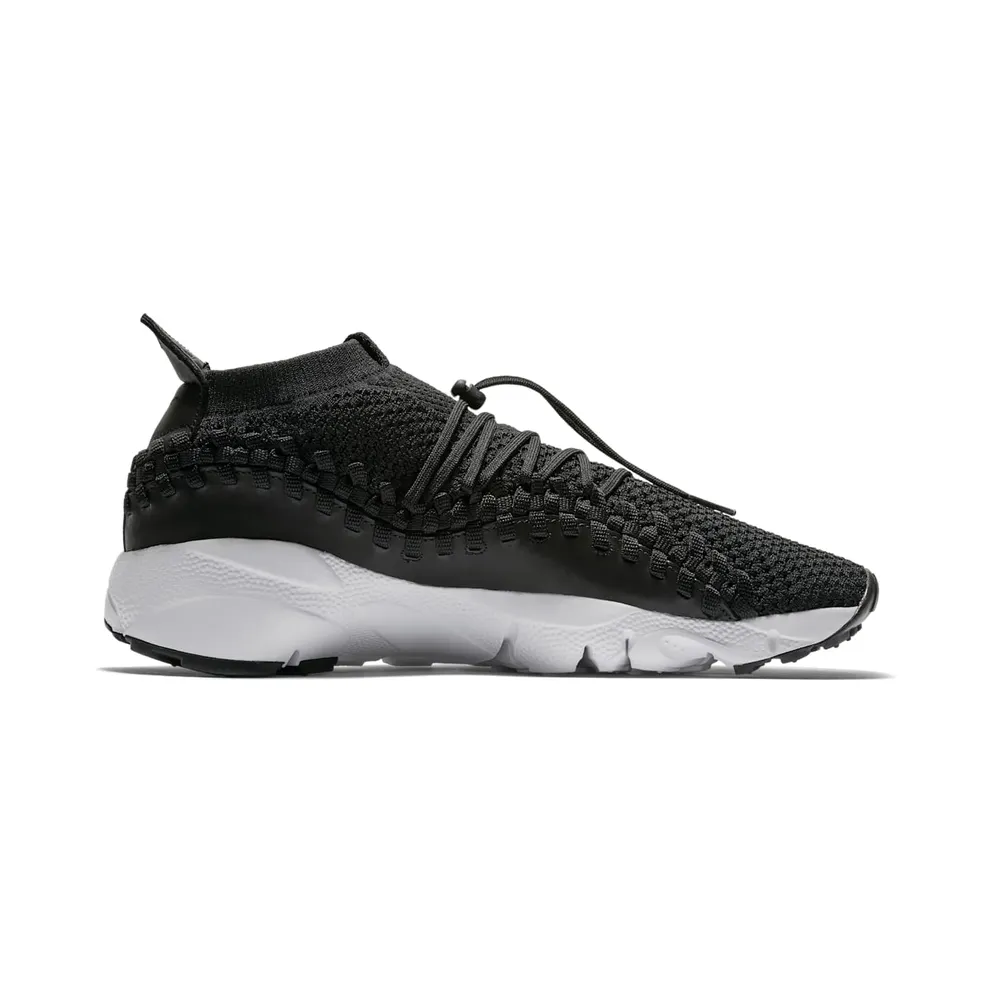 Nike Air Footscape NM Woven Chukka Flyknit Black White (AO5417-001)