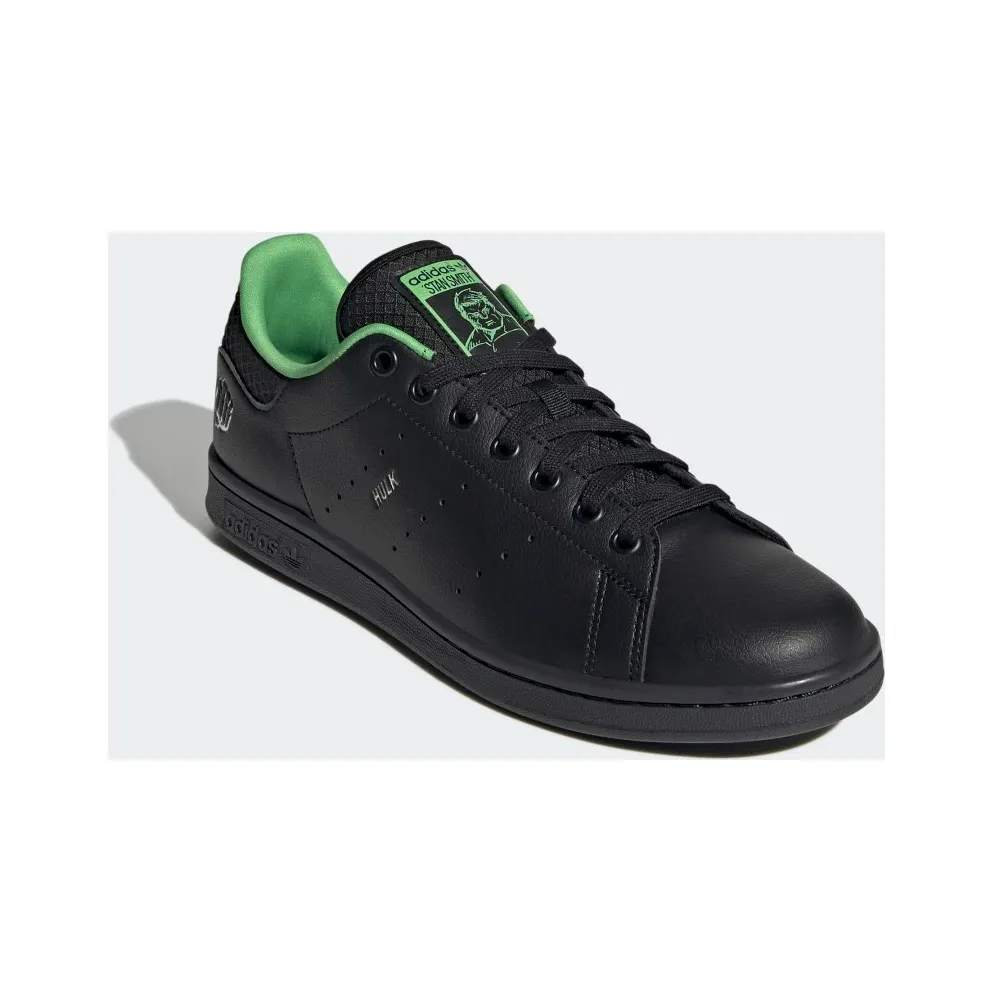 adidas Marvel Stan Smith Core Black / Silver Metallic / Scarlet (GZ5993)