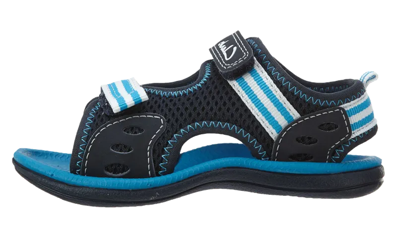 Clarks Piranha Boy Sandals TD “Blue Texti” (26100473)