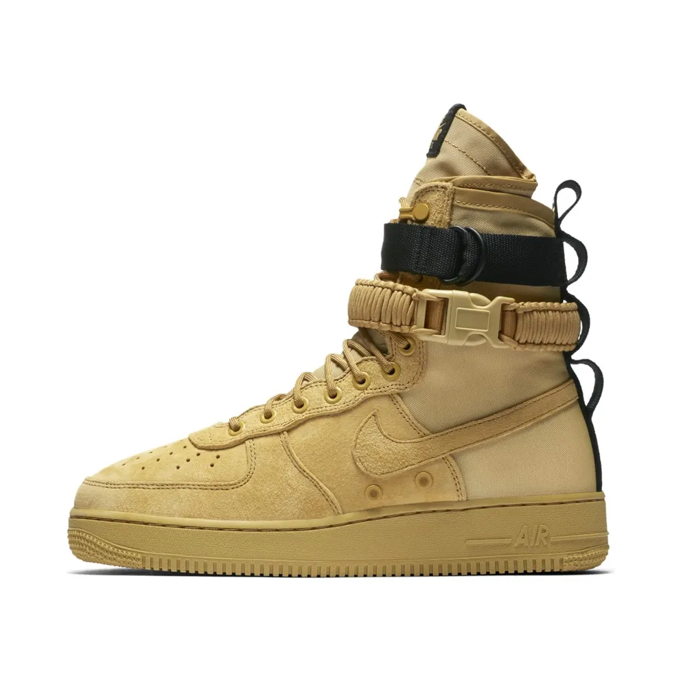 Nike SF Air Force 1 High Club Gold Club Gold/Club Gold-Club Gold-Black (864024-700)