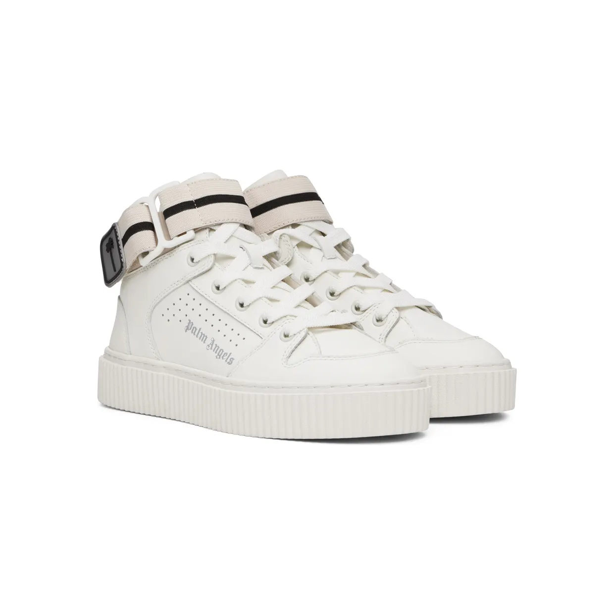Palm Angels Palm One “White” (PWIA048F22LEA0010101) (4)