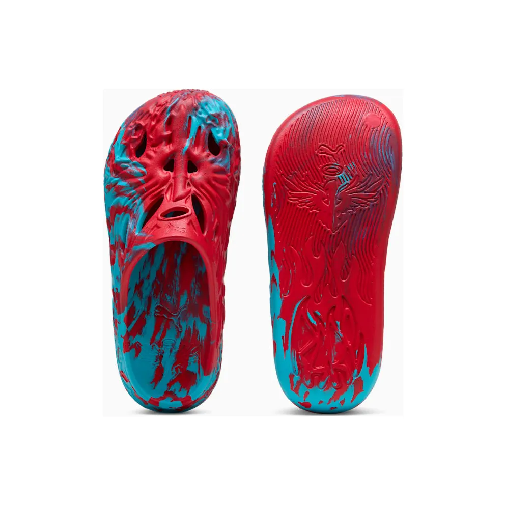 Puma LaMelo Ball MB.04 Slide Aqua Red (397665-05)