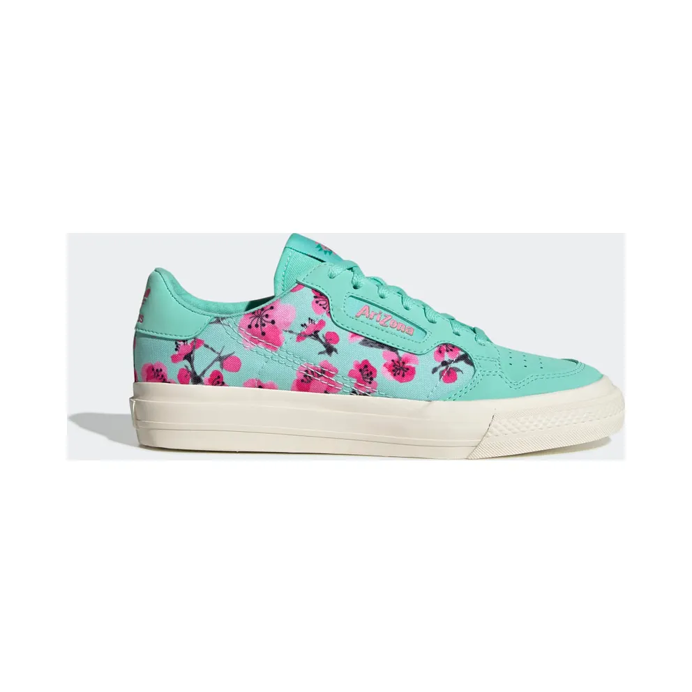 adidas Continental Vulc Schuh Easy Green / Core Black / Semi Solar Pink (EF9075)