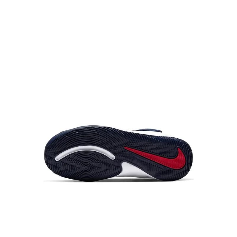Nike Team Hustle D 9 FlyEase Midnight Navy (PS) Midnight Navy/White/Saffron Quartz (BV2951-400)