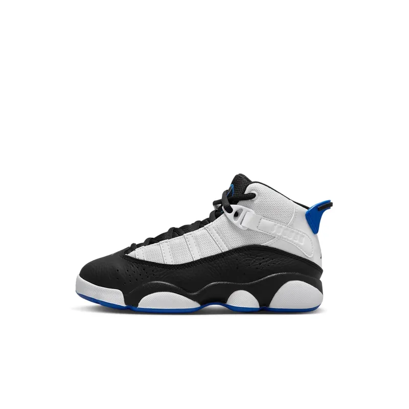 Jordan 6 Rings White Black Game Royal (323432-142)
