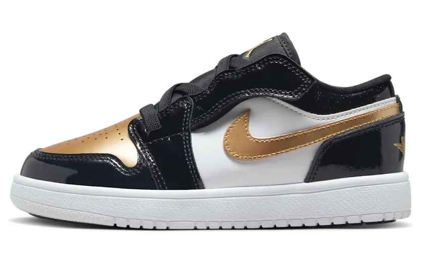 Jordan 1 Low ALT “Black / White / Metallic Gold” (DZ6318-071)