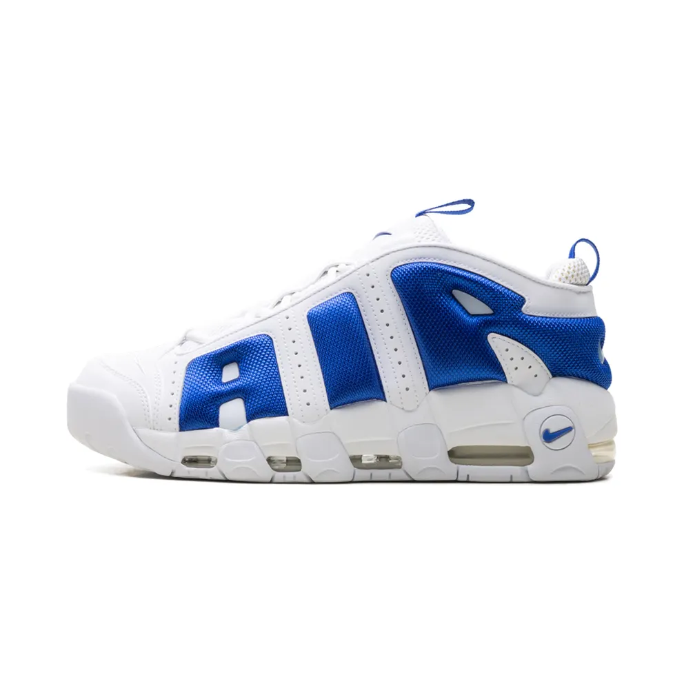 Nike Air More Uptempo Low “White Hyper Royal” (FZ3055-101)