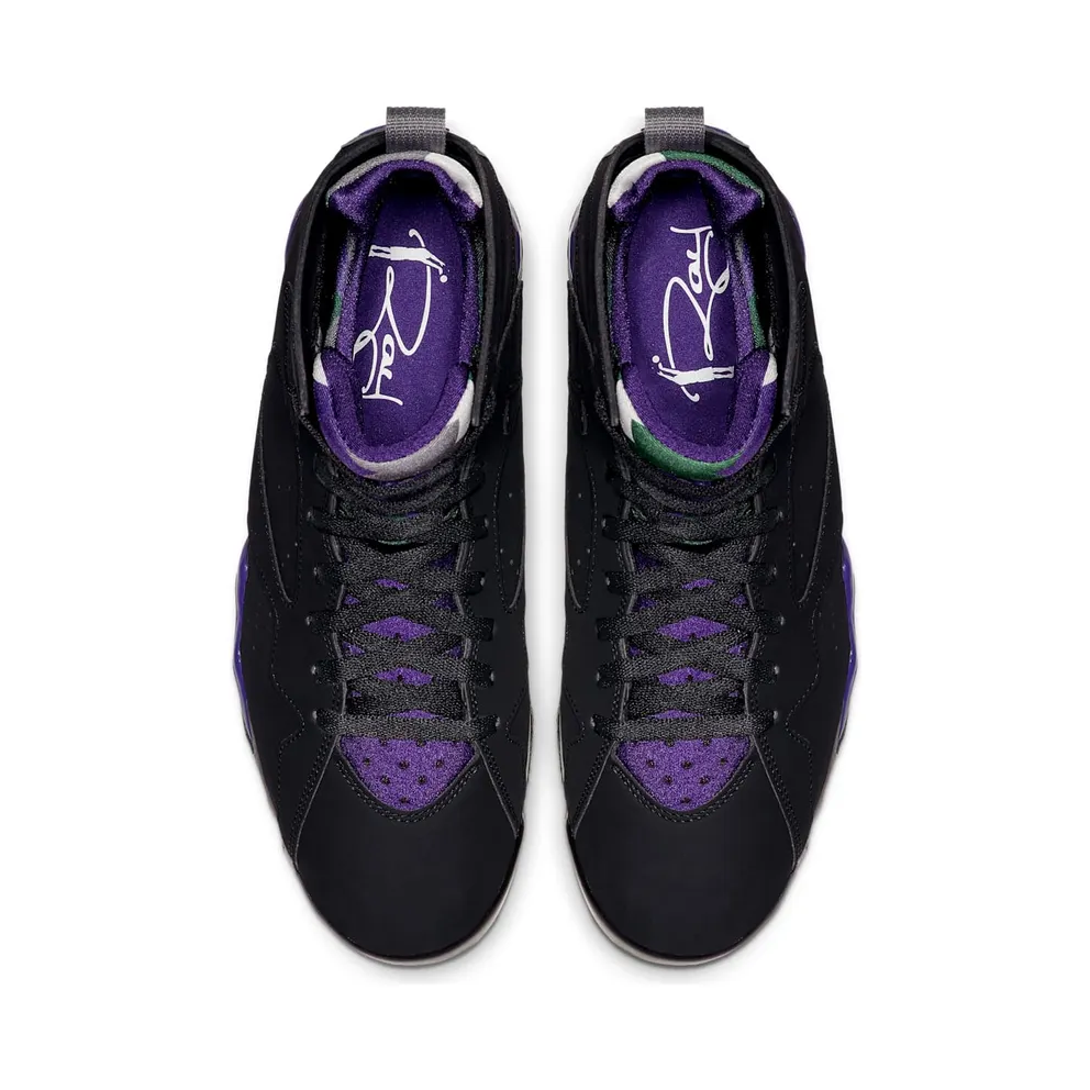 Jordan 7 Retro Ray Allen Bucks Black/Field Purple-Fir-Dark Steel Grey (304775-053)