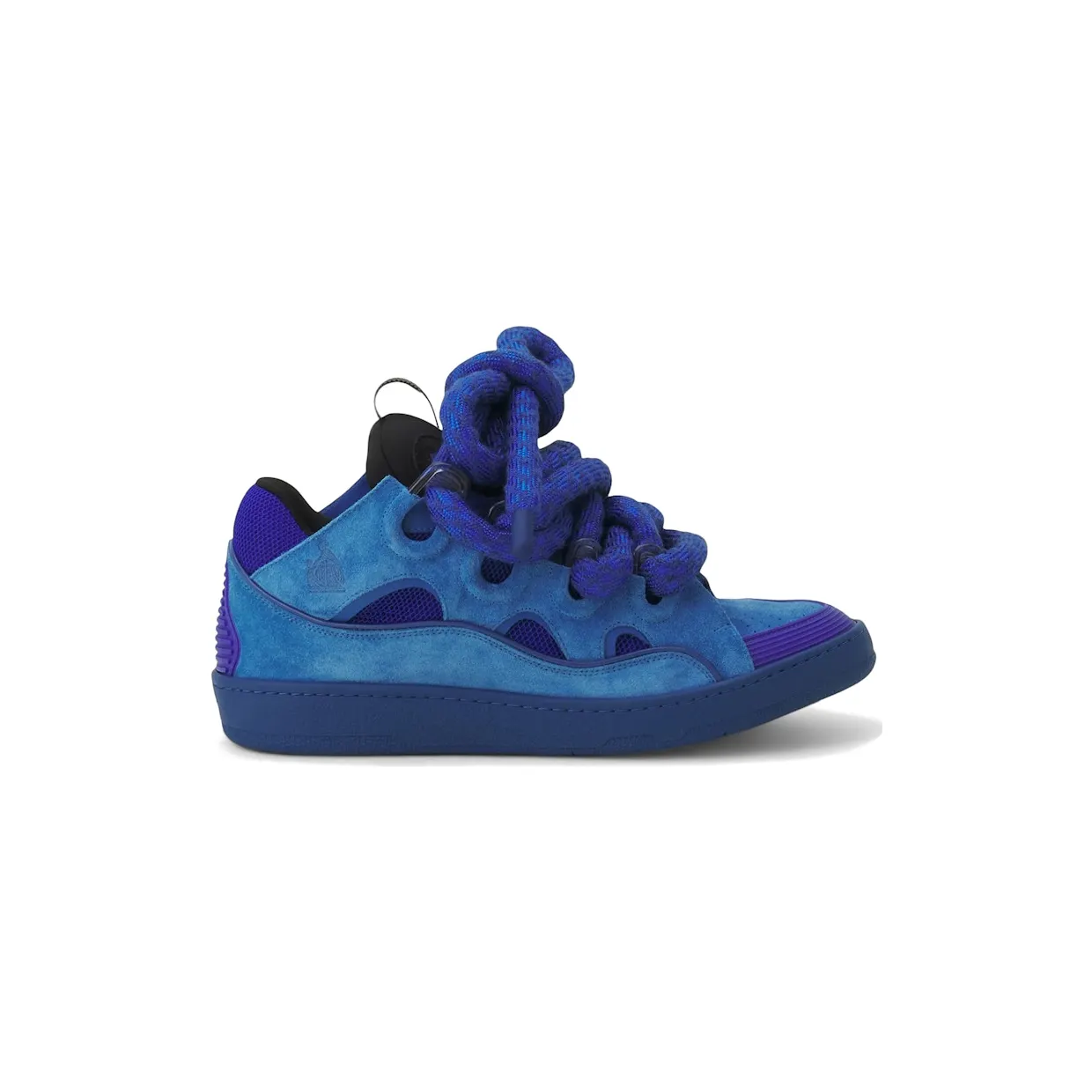 Lanvin Leather Curb Snake Laces Blue Black (FU-SKDK12-DRCO-H252010)