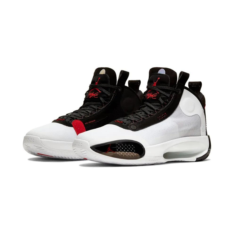Jordan XXXIV White Black Red White/Black-Red Orbit (AR3240-100)