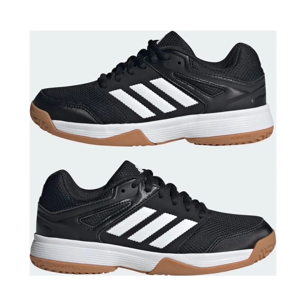 Adidas Speedcourt Indoor Kids Core Black / Cloud White / Gum (IE8035)