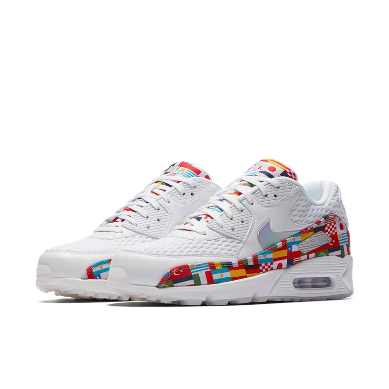 Nike Air Max 90 NIC White/Multi-Color (AO5119-100)
