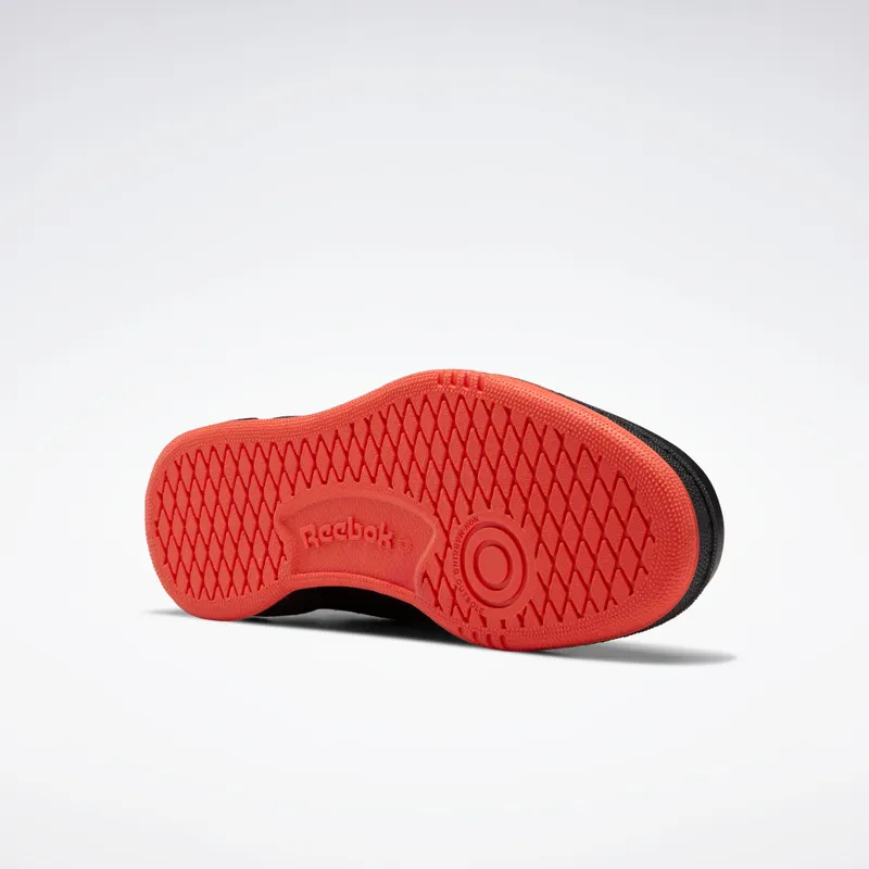 Reebok Cardi Coated Club C Shoes Core Black / Vector Red / Rose Gold