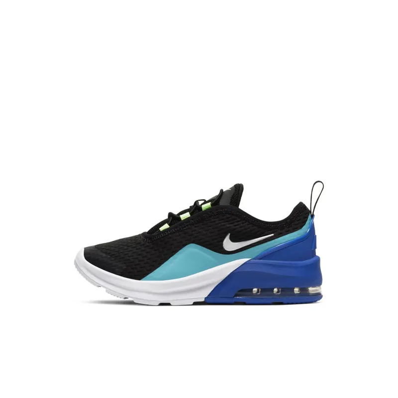 Nike Air Max Motion 2 Black Hyper Blue (PS) Black/Hyper Blue/Oracle Aqua (AQ2743-016)
