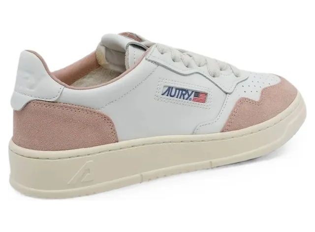 Autry Medalist Suede-panel “White/Pink” (AULW FT16) (4)
