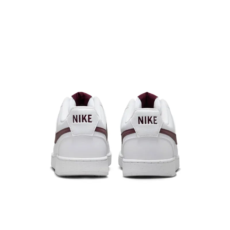 Nike Court Vision Low Next Nature White Burgundy Crush (DH2987-113)