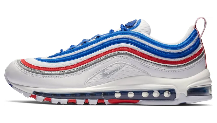 Nike Air Max 97 Game Royal Metallic Silver University Red