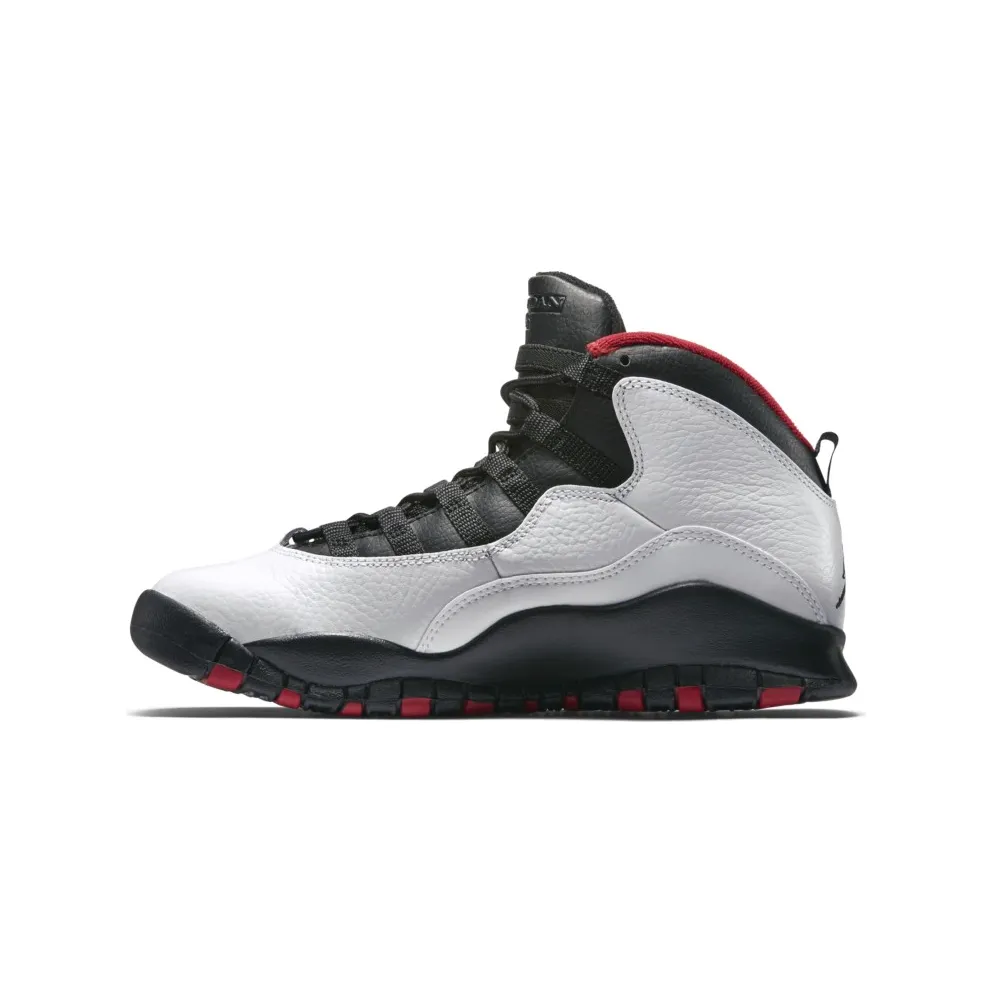 Jordan 10 Retro Double Nickel (GS) White/Black-True Red (310806-102)