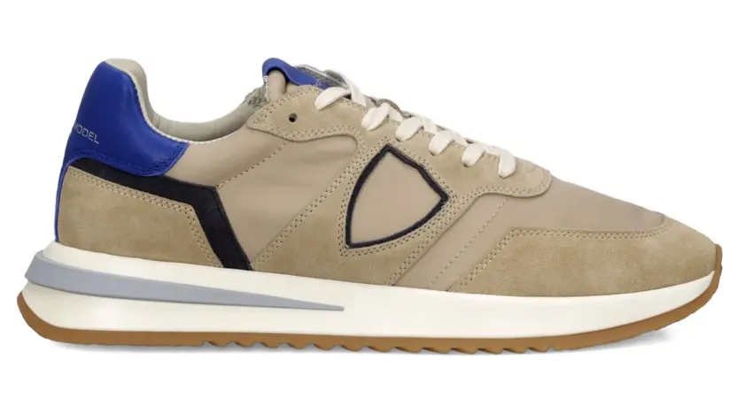 Philippe Model Paris Tropez 2.1 Sneakers aus Wildleder – Nude (TYLUWD04)