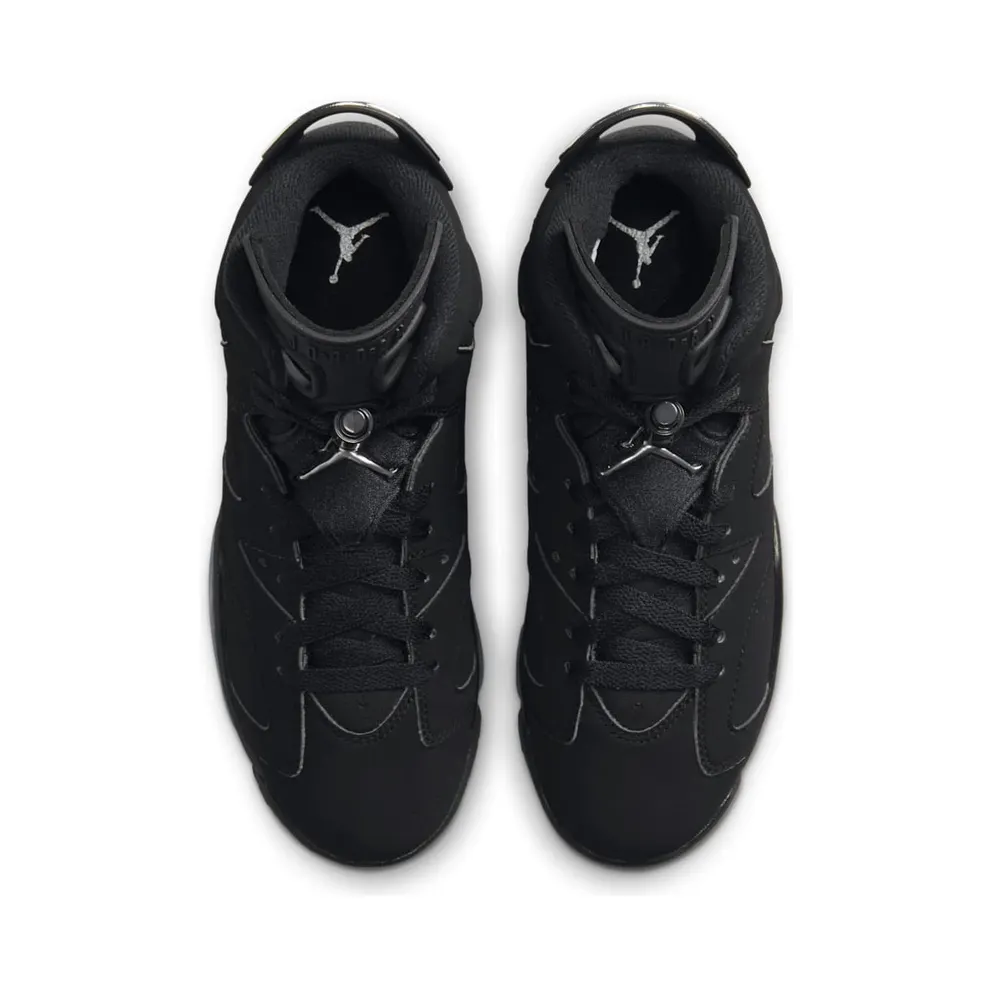 Air Jordan 6 Retro Black/Black/Metallic Silver (DX2835-001)
