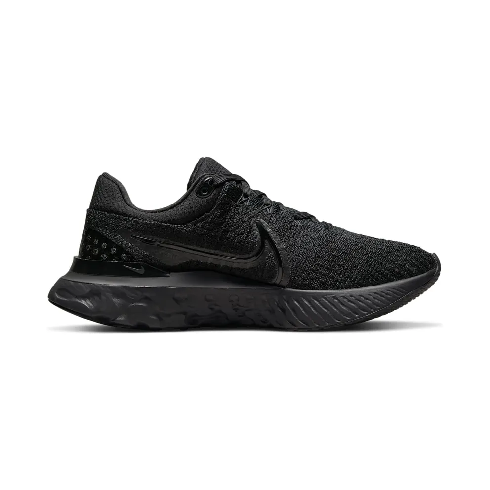 Nike React Infinity Run Flyknit 3 Road Running Black (DD3024-005)