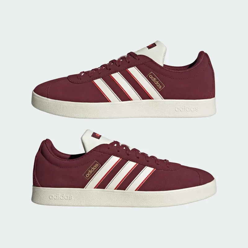 adidas VL Court 2.0 Shadow Red Off White Bright Red (IF7555)